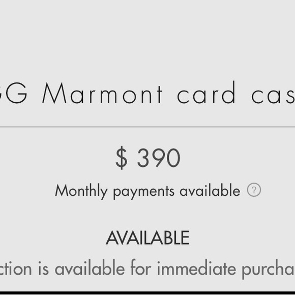 Gucci Marmont Card Case - Picture 4 of 5